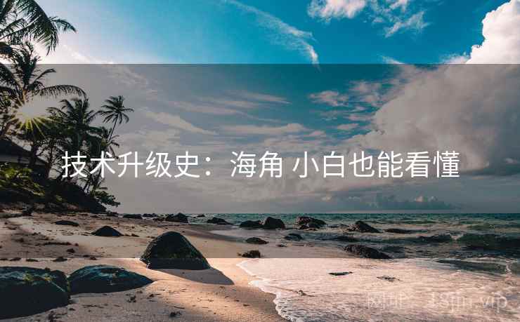 技术升级史:海角 小白也能看懂 第1张 技术升级史:海角 小白也能看懂 第1张