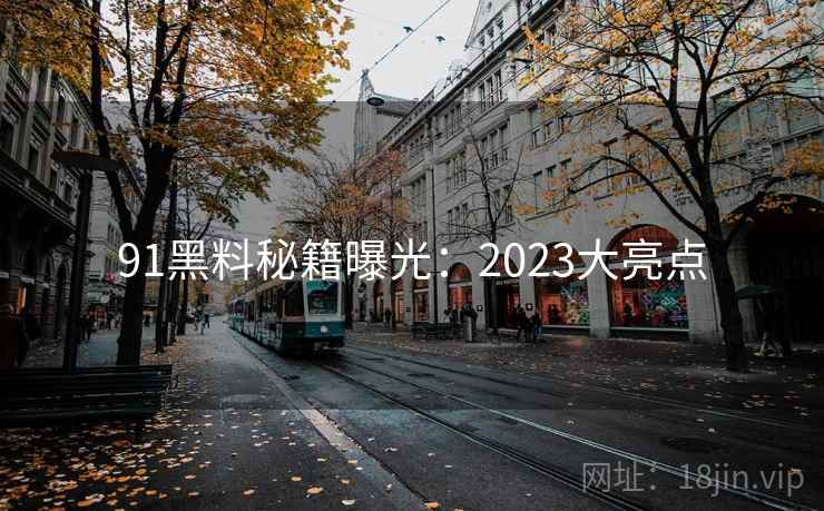 91黑料秘籍曝光：2023大亮点  第1张